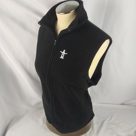 Houston Livestock Show & Rodeo Womens Black Sleeveless Vest Sz XL by Tipsy - Picture 3 of 6